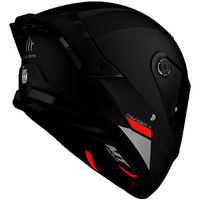 Мотошлем MT Helmets Thunder 4 SV Solid A1 Matt (S, черный)