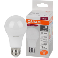 Светодиодная лампочка Osram LV CL A75 10 SW/840 230V E27 10X1 RU