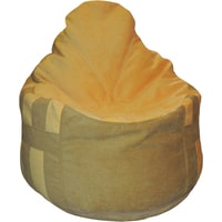 Кресло-мешок Bagland Комфорт Сигма XL (шенилл сахара 38/шенилл сахара 47)