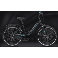 Велосипед LTD Cruiser 640 Lady 2021 (черный/бирюзовый)