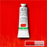 Масляные краски Winsor & Newton Artists Oil 1214901 (37 мл, беcкадмиевый красный) в Гомеле