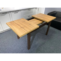 Кухонный стол Senira Кастусь 110-145x70 (дуб вотан/венге)