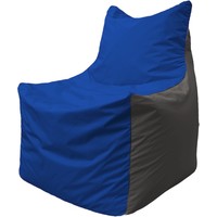 Кресло-мешок Flagman Фокс Ф2.1-118 (васильковый/серый темный)