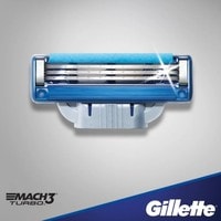 Сменные кассеты для бритья Gillette Mach3 Turbo (12 шт)