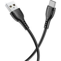 Кабель Borofone BX51 USB Type A - USB Type C (1 м, черный)
