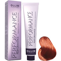 Крем-краска для волос Ollin Professional Performance 7/44 русый интенсивно-медный