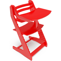 Растущий стул Millwood Вырастайка Eco Prime со съемным столиком (красный)