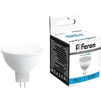 Светодиодная лампочка Feron LB-3560 8.5 Вт 230V G5.3 6400K 41396