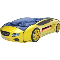 Кровать-машина КарлСон Roadster Мерседес 162x80 (желтый)