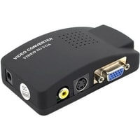 Адаптер USBTOP VGA-AV (RCA)/S-Video (черный)