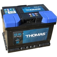 Автомобильный аккумулятор Thomas низкий R (53 А·ч)
