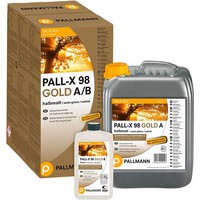 Лак Pallmann Pall-X 98 Gold 2К на водной основе 4.95л (полумат)