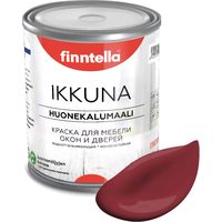Краска Finntella Ikkuna Viininpu F-34-1-9-FL130 9 л (финский бордовый)