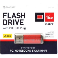 USB Flash Platinet X-Depo 16GB (красный)