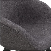 Интерьерное кресло Tom Dixon Scoop High BL Fabric B (темно-серый/черный) в Лиде