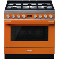 Кухонная плита Smeg Portofino CPF9GMOR (оранжевый)