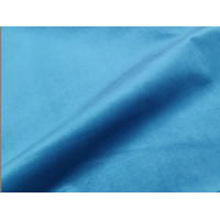 Угловой диван Лига диванов Меркурий лайт левый (велюр голубой/экокожа черный)