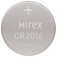 Батарейка Mirex CR2016 4 шт 23702-CR2016-E4