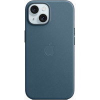 Чехол для телефона Apple MagSafe FineWoven Case для iPhone 15 (тихоокеанский синий)