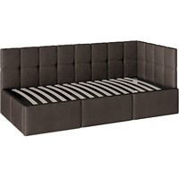 Кровать Bon Mebel Оттава с ПМ 90x200 (коричневый)