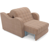 Кресло-кровать Мебель-АРС Барон №4 (велюр, гбежевый Luna 061)