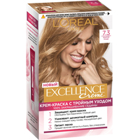 Крем-краска для волос L'Oreal Excellence 7.3 золотой русый