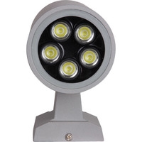 Фасадный светильник JAZZway PWL-245110/24D 2x12w (серый)