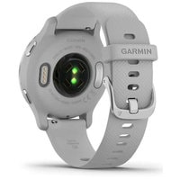 Умные часы Garmin Venu 2S (нержавеющая сталь/серый)
