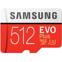 Карта памяти Samsung EVO Plus 2020 microSDXC 512GB (с адаптером)