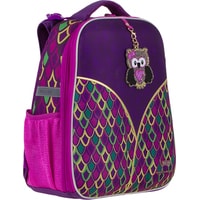 Школьный рюкзак Mike&Mar Сова (фиолетовый/розовый)