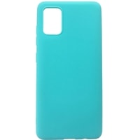 Чехол для телефона Case Matte для Samsung Galaxy A41 (голубой)