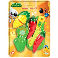 Набор игрушечных продуктов Играем вместе Набор овощей Ми-ми-мишки B1536371-R5
