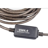 Кабель USBTOP USB2.0 - USB-B активный, с усилителем, 20 метров