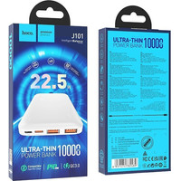 Внешний аккумулятор Hoco J101 10000mAh (белый)