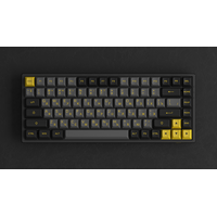 Клавиатура Akko 3084B Plus Black & Gold (Akko Cream Yellow V3)