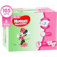 Подгузники Huggies Ultra Comfort 5 для девочек (105 шт)