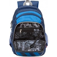 Школьный рюкзак Grizzly RB-052-4/1 (синий)