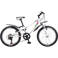 Детский велосипед Racer Turbo 20 (белый)
