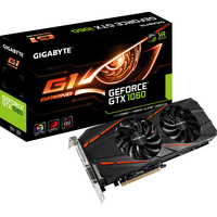 Видеокарта Gigabyte GeForce GTX 1060 G1 Gaming 6GB GDDR5 (rev.1.0)