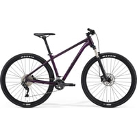 Велосипед Merida Big.Nine 300 L 2021 (темно-фиолетовый/черный)