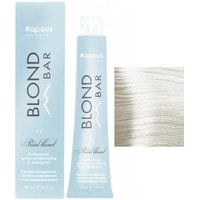 Крем-краска для волос Kapous Professional Blond Bar с экстрактом жемчуга BB 1012 пепельный перламутровый