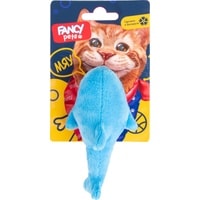 Игрушка для кошек Fancy Pets Акула с погремушкой 10 см