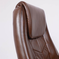 Кресло AksHome Kapral (натуральная кожа, коричневый)