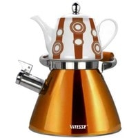 Чайник со свистком Vitesse VS-7812 (оранжевый)