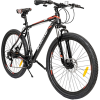 Велосипед Nasaland Scorpion 275M30 27.5 р.20 2021 (черный/красный)