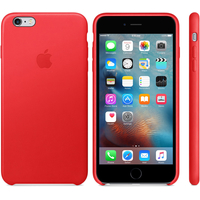 Чехол для телефона Apple Leather Case для iPhone 6 Plus / 6s Plus Red [MKXG2]