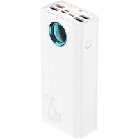 Внешний аккумулятор Baseus Amblight Digital Display Fast Charge Power Bank 65W 26800mAh (белый)