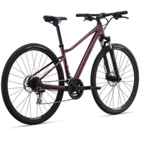 Велосипед Giant Liv Rove 3 DD L 2021 (бордовый)