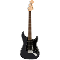 Электрогитара Fender Squier Affinity Series Stratocaster HSS Charcoal Frost Metallic