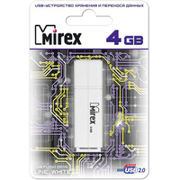 USB Flash Mirex Color Blade Line 4GB (белый) [13600-FMULWH04]